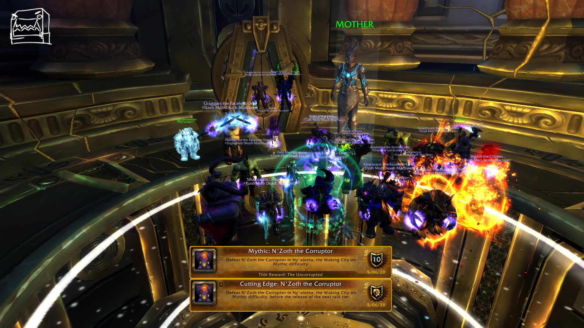 N Zoth The Corruptor Trash Mob Death Machine